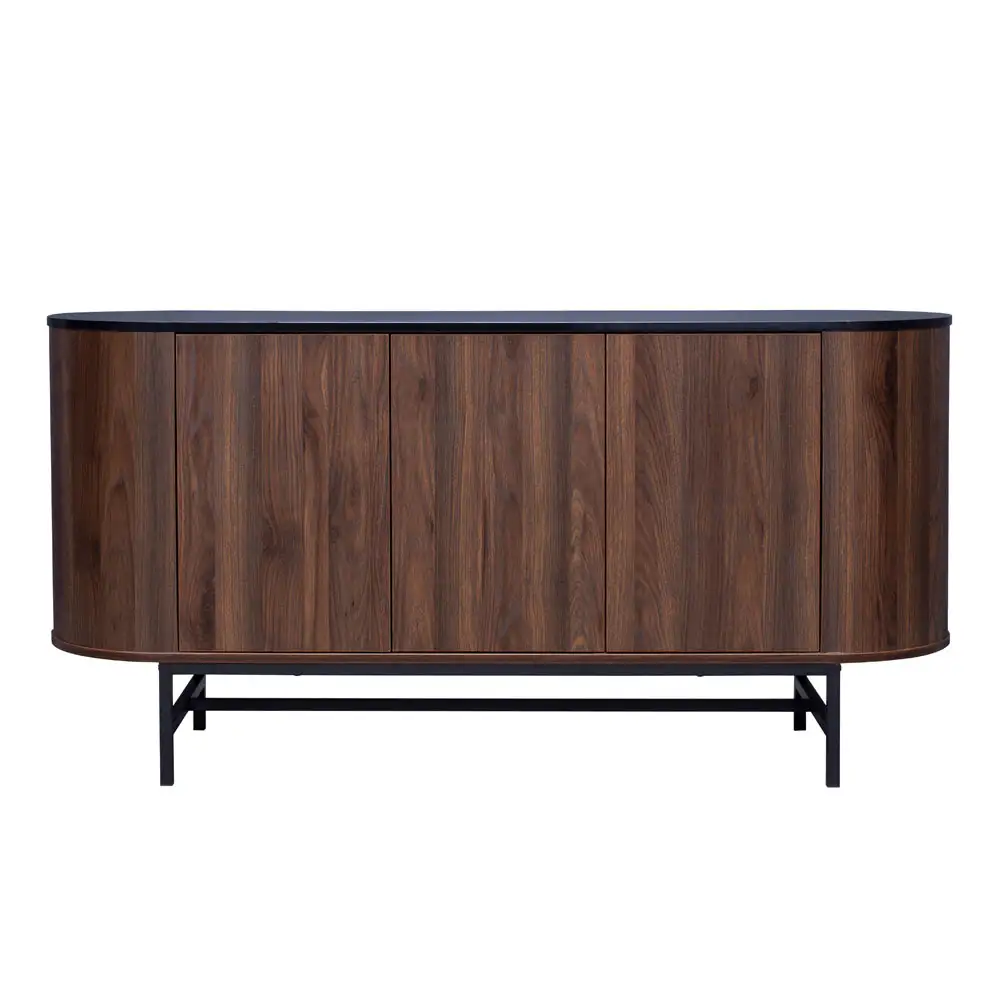 LIBERTA OVAL ΜΠΟΥΦΕΣ 3ΠΟΡΤΕΣ ΚΑΡΥΔΙ 150x45x74cm