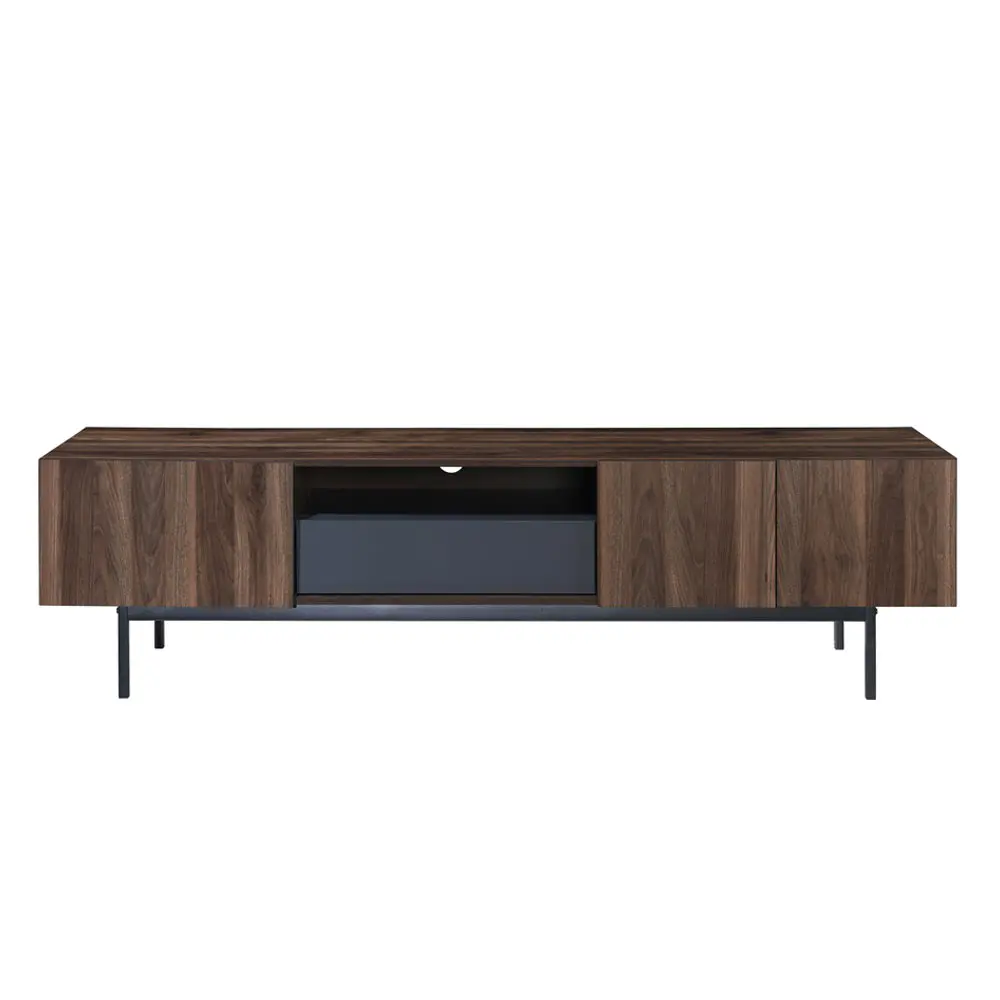 LIBERTA GROOVES TV STAND 3ΠΟΡΤΕΣ 1ΣΥΡΤΑΡΙ ΚΑΡΥΔΙ ΓΚΡΙ 180x40x50 LIBERTA GROOVES TV STAND 3ΠΟΡΤΕΣ 1ΣΥΡΤΑΡΙ ΚΑΡΥΔΙ ΓΚΡΙ 180x40x50