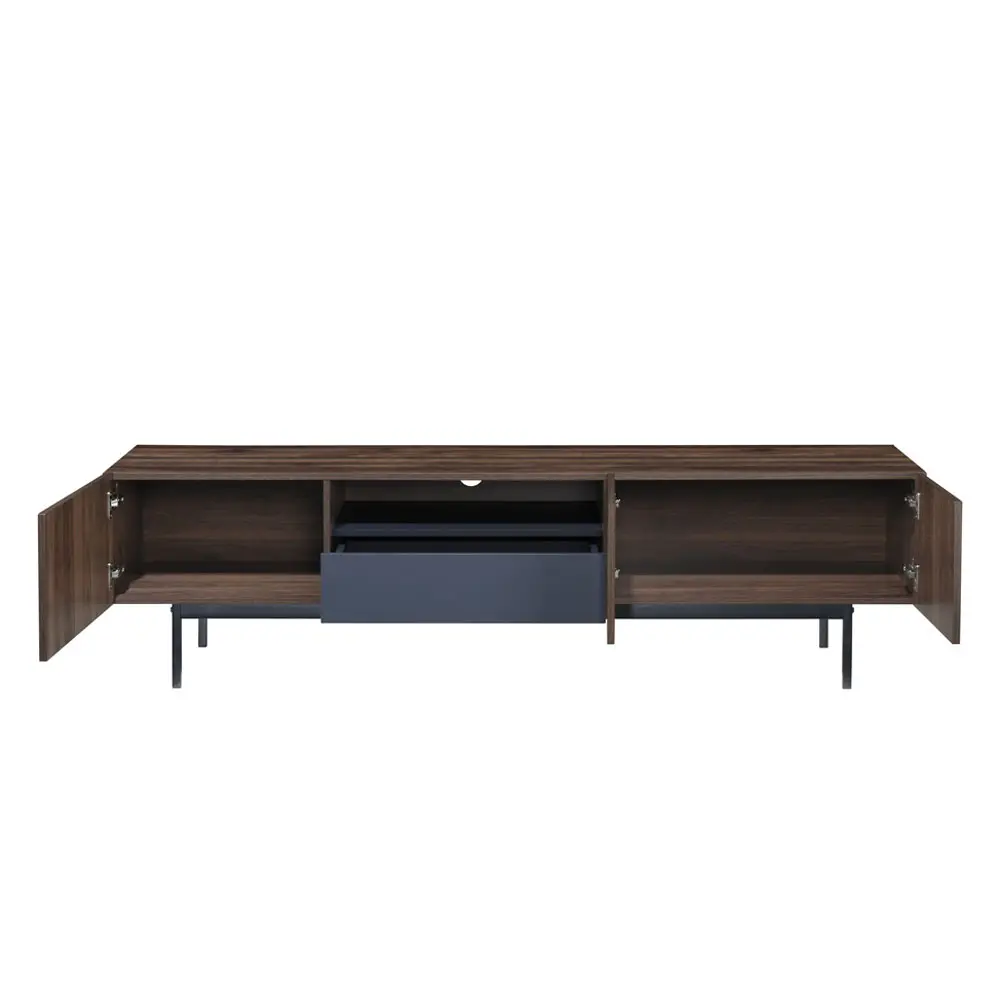 LIBERTA GROOVES TV STAND 3ΠΟΡΤΕΣ 1ΣΥΡΤΑΡΙ ΚΑΡΥΔΙ ΓΚΡΙ 180x40x50 LIBERTA GROOVES TV STAND 3ΠΟΡΤΕΣ 1ΣΥΡΤΑΡΙ ΚΑΡΥΔΙ ΓΚΡΙ 180x40x50