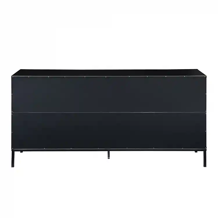 LIBERTA BLACKBIRD ΜΠΟΥΦΕΣ 2ΠΟΡΤΕΣ 3ΣΥΡΤΑΡΙΑ RIVIERA OAK ΜΑΥΡΟ 150x40x75.5cm