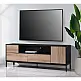 LIBERTA BLACKBIRD TV STAND RIVIERA OAK ΜΑΥΡΟ 160x40.5x58 LIBERTA BLACKBIRD TV STAND RIVIERA OAK ΜΑΥΡΟ 160x40.5x58