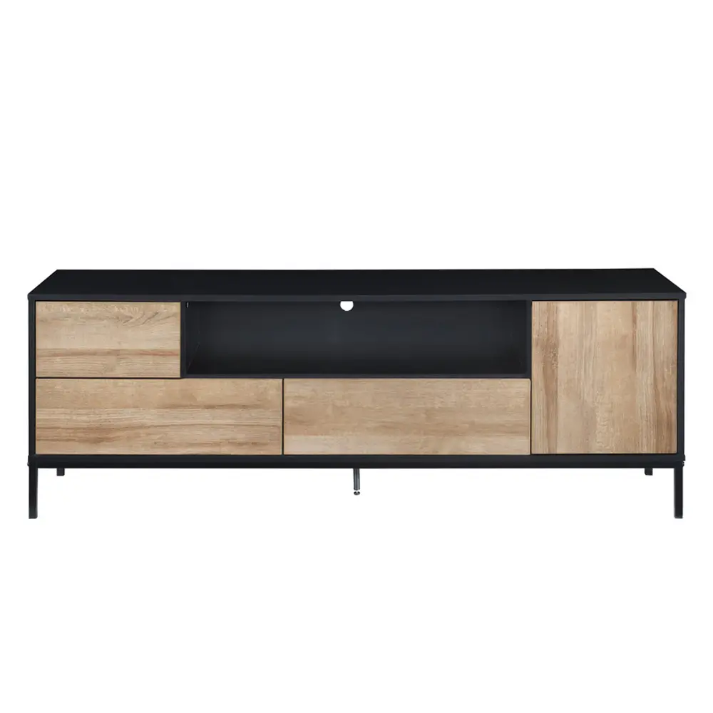 LIBERTA BLACKBIRD TV STAND RIVIERA OAK ΜΑΥΡΟ 160x40.5x58 LIBERTA BLACKBIRD TV STAND RIVIERA OAK ΜΑΥΡΟ 160x40.5x58