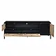 LIBERTA BLACKBIRD TV STAND RIVIERA OAK ΜΑΥΡΟ 160x40.5x58 LIBERTA BLACKBIRD TV STAND RIVIERA OAK ΜΑΥΡΟ 160x40.5x58