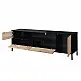 LIBERTA BLACKBIRD TV STAND RIVIERA OAK ΜΑΥΡΟ 160x40.5x58 LIBERTA BLACKBIRD TV STAND RIVIERA OAK ΜΑΥΡΟ 160x40.5x58