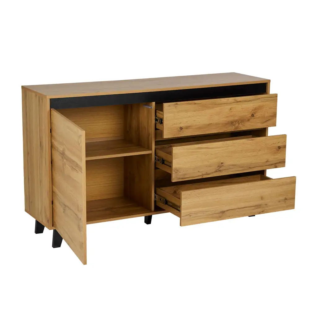 LIBERTA ARABICA ΜΠΟΥΦΕΣ SONOMA ΜΑΥΡΟ 138x38x83cm