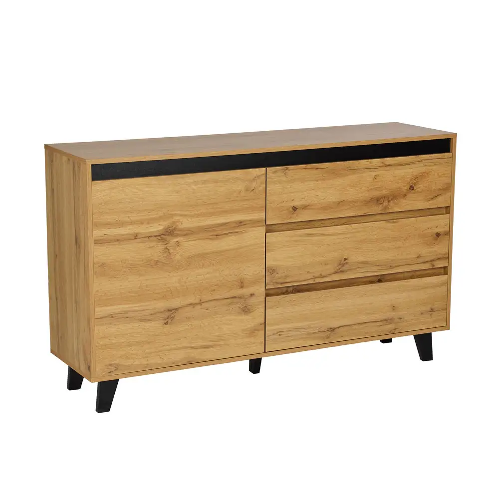 LIBERTA ARABICA ΜΠΟΥΦΕΣ SONOMA ΜΑΥΡΟ 138x38x83cm