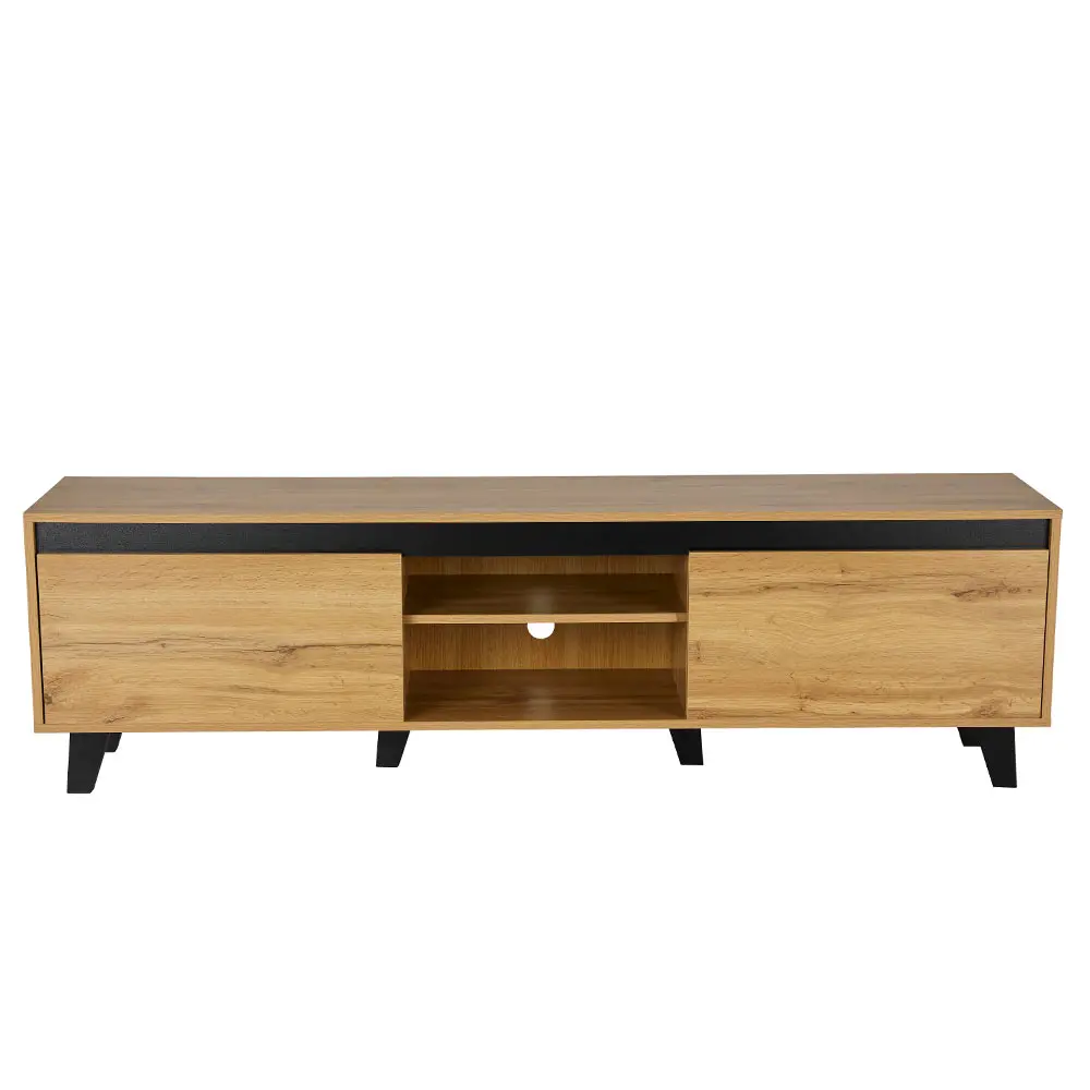 LIBERTA ARABICA TV STAND SONOMA ΜΑΥΡΟ 170x38x49