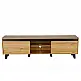 LIBERTA ARABICA TV STAND SONOMA ΜΑΥΡΟ 170x38x49 LIBERTA ARABICA TV STAND SONOMA ΜΑΥΡΟ 170x38x49