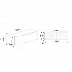 LIBERTA LOVIS ΣΥΝΘΕΤΟ SONOMA 240x42x200 LIBERTA LOVIS ΣΥΝΘΕΤΟ SONOMA 240x42x200