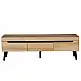 LIBERTA GRIF TV STAND ΦΥΣΙΚΟ 160x40x50cm
