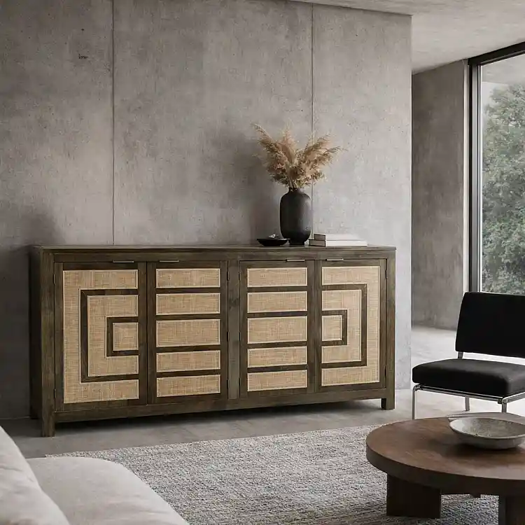 LIBERTA MAIANDROS ΜΠΟΥΦΕΣ ΚΑΦΕ ΣΚΟΥΡΟ ΦΥΣΙΚΟ 200x46x102cm