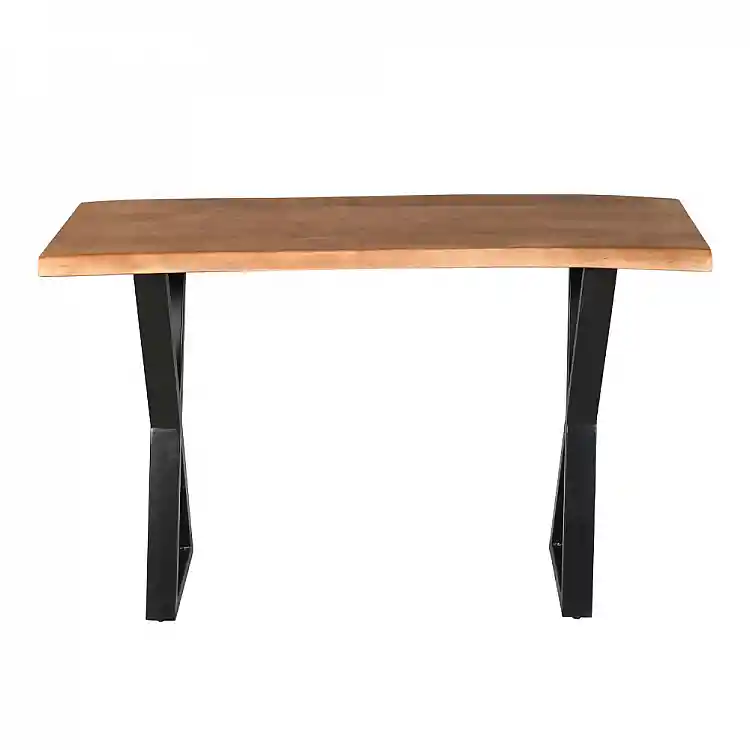 LIBERTA MINGLE ΚΟΝΣΟΛΑ ΚΑΡΥΔΙ ΜΑΥΡΟ 120x40x76cm