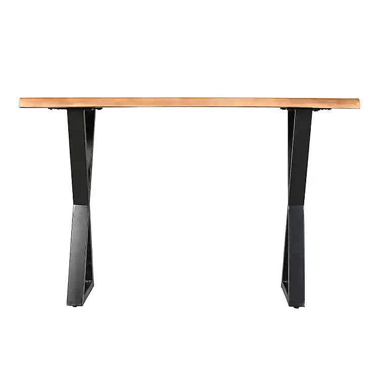 LIBERTA MINGLE ΚΟΝΣΟΛΑ ΚΑΡΥΔΙ ΜΑΥΡΟ 120x40x76cm