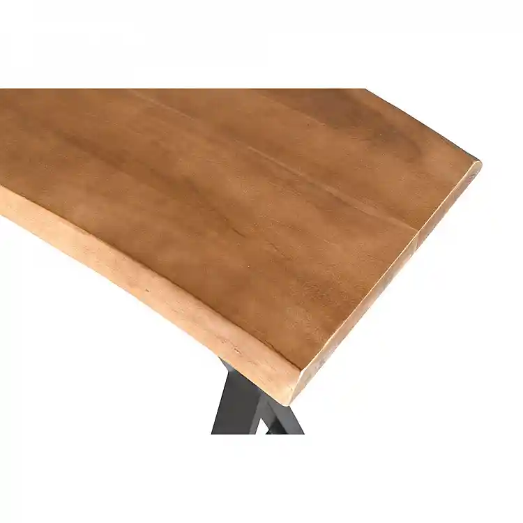 LIBERTA MINGLE ΚΟΝΣΟΛΑ ΚΑΡΥΔΙ ΜΑΥΡΟ 120x40x76cm