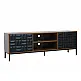 LIBERTA ZUMA TV STAND ΚΑΡΥΔΙ ΜΑΥΡΟ 160x40x54.5 LIBERTA ZUMA TV STAND ΚΑΡΥΔΙ ΜΑΥΡΟ 160x40x54.5