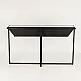 LIBERTA CHEOPS ΚΟΝΣΟΛΑ ΜΑΥΡΟ 134x32x82cm