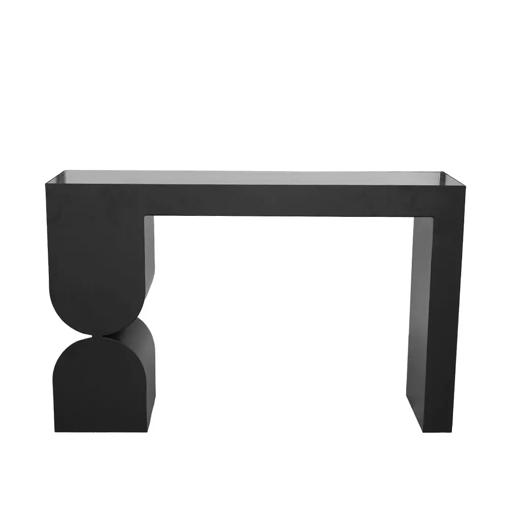 LIBERTA ARCHES ΚΟΝΣΟΛΑ ΜΑΥΡΟ 120x32x75cm