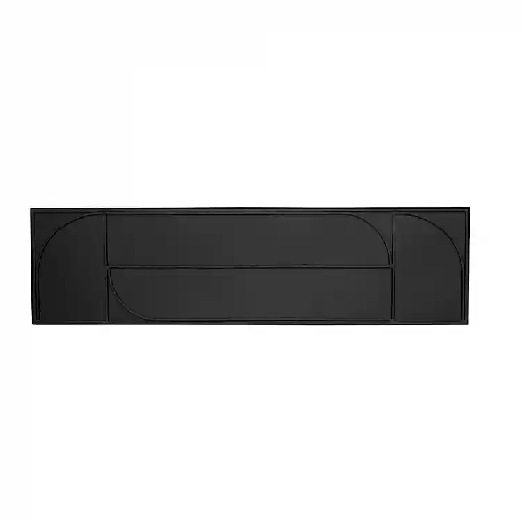 LIBERTA ARCHES ΚΟΝΣΟΛΑ ΜΑΥΡΟ 120x32x75cm