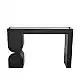 LIBERTA ARCHES ΚΟΝΣΟΛΑ ΜΑΥΡΟ 120x32x75cm