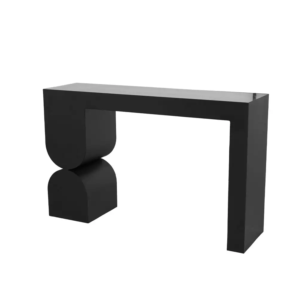 LIBERTA ARCHES ΚΟΝΣΟΛΑ ΜΑΥΡΟ 120x32x75cm