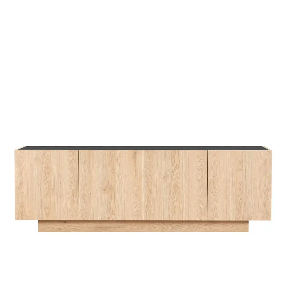 LIBERTA CUBIUS TV STAND 4ΠΟΡΤΕΣ ΦΥΣΙΚΟ 182x39x59cm