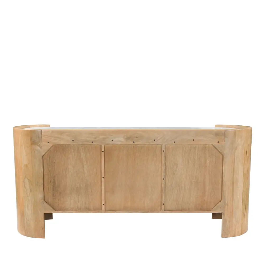 LIBERTA DON ΜΠΟΥΦΕΣ 3ΠΟΡΤΕΣ ΦΥΣΙΚΟ ΛΕΥΚΟ 165x45x75cm