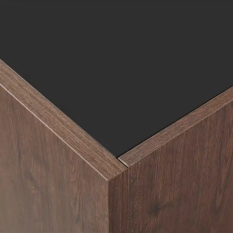 LIBERTA NUEZ ΜΠΟΥΦΕΣ 3ΠΟΡΤΕΣ ΚΑΡΥΔΙ ΜΑΥΡΟ 156x45x85cm