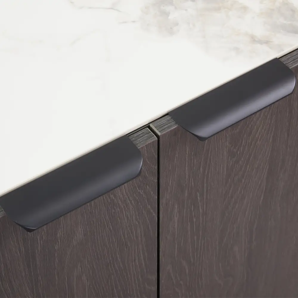 LIBERTA NOTTE ΜΠΟΥΦΕΣ ΜΑΥΡΟ ΛΕΥΚΟ ΠΕΤΡΑ 180x40.5x84cm