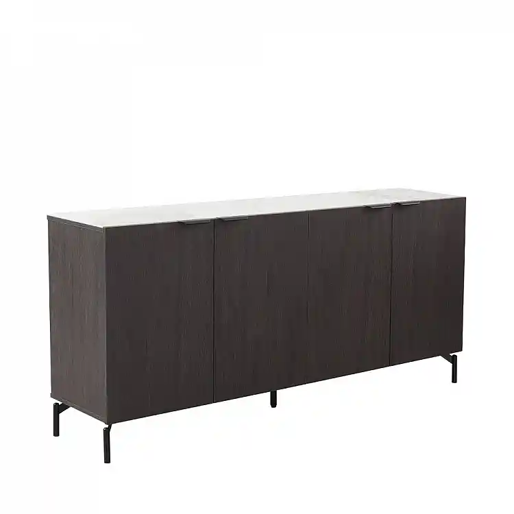 LIBERTA NOTTE ΜΠΟΥΦΕΣ ΜΑΥΡΟ ΛΕΥΚΟ ΠΕΤΡΑ 180x40.5x84cm
