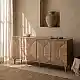 LIBERTA SISAL ΜΠΟΥΦΕΣ 4ΠΟΡΤΕΣ ΦΥΣΙΚΟ 160x39x78.5cm