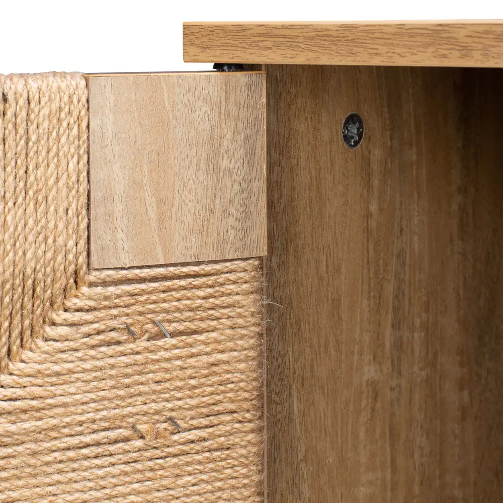 LIBERTA SISAL ΜΠΟΥΦΕΣ 4ΠΟΡΤΕΣ ΦΥΣΙΚΟ 160x39x78.5cm