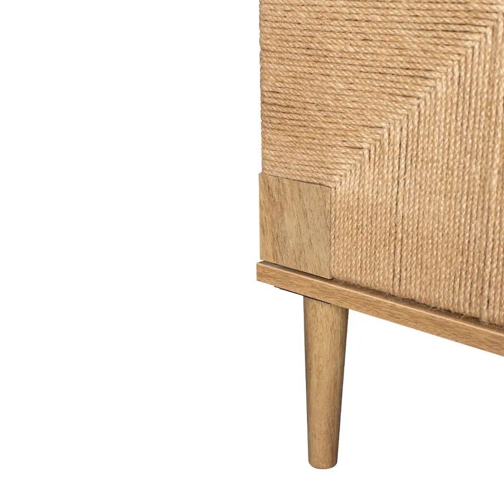 LIBERTA SISAL ΜΠΟΥΦΕΣ 4ΠΟΡΤΕΣ ΦΥΣΙΚΟ 160x39x78.5cm