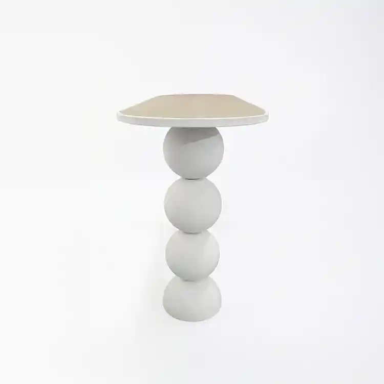 LIBERTA PERLA ΚΟΝΣΟΛΑ OFF WHITE 150x45x76cm