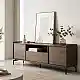 LIBERTA TOBAC TV STAND 2ΠΟΡΤΕΣ 1ΣΥΡΤΑΡΙ ΚΑΡΥΔΙ ΣΚΟΥΡΟ 180x39x62cm