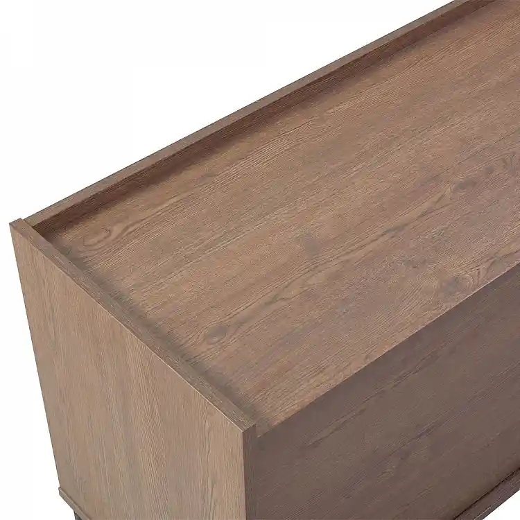 LIBERTA TOBAC TV STAND 2ΠΟΡΤΕΣ 1ΣΥΡΤΑΡΙ ΚΑΡΥΔΙ ΣΚΟΥΡΟ 180x39x62cm