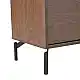 LIBERTA TOBAC TV STAND 2ΠΟΡΤΕΣ 1ΣΥΡΤΑΡΙ ΚΑΡΥΔΙ ΣΚΟΥΡΟ 180x39x62cm