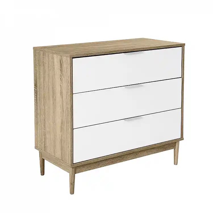 LIBERTA SCANDI ΣΥΡΤΑΡΙΕΡΑ 3ΣΥΡΤΑΡΙΑ SONOMA ΛΕΥΚΟ 80x39.5x77cm