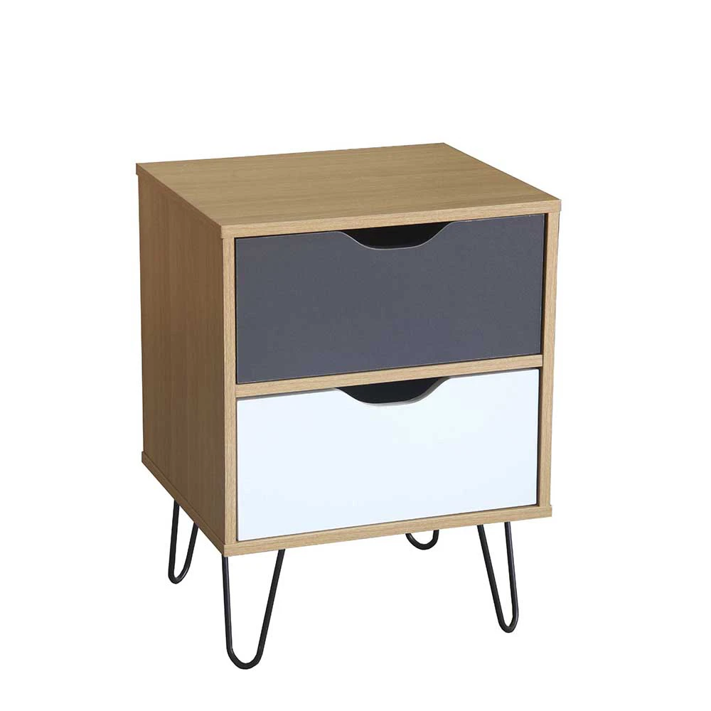 LIBERTA ARTIC ΚΟΜΟΔΙΝΟ SONOMA ΓΚΡΙ ΛΕΥΚΟ 45x39x59.5