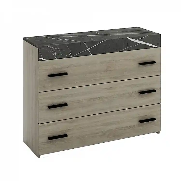 LIBERTA METROPOLIS ΣΥΡΤΑΡΙΕΡΑ 3ΣΥΡΤΑΡΙΑ SONOMA ΣΚΟΥΡΟ ΠΕΤΡΑ 105x45x78cm