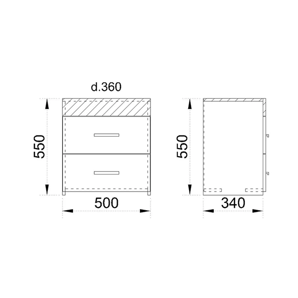 LIBERTA METROPOLIS ΚΟΜΟΔΙΝΟ 2ΣΥΡΤΑΡΙΑ SONOMA ΣΚΟΥΡΟ ΠΕΤΡΑ 50x36x55