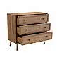 LIBERTA AMMOS ΚΟΜΟΤΑ 3ΣΥΡΤΑΡΙΑ ΦΥΣΙΚΟ ΜΕ RATTAN 90x39x79cm