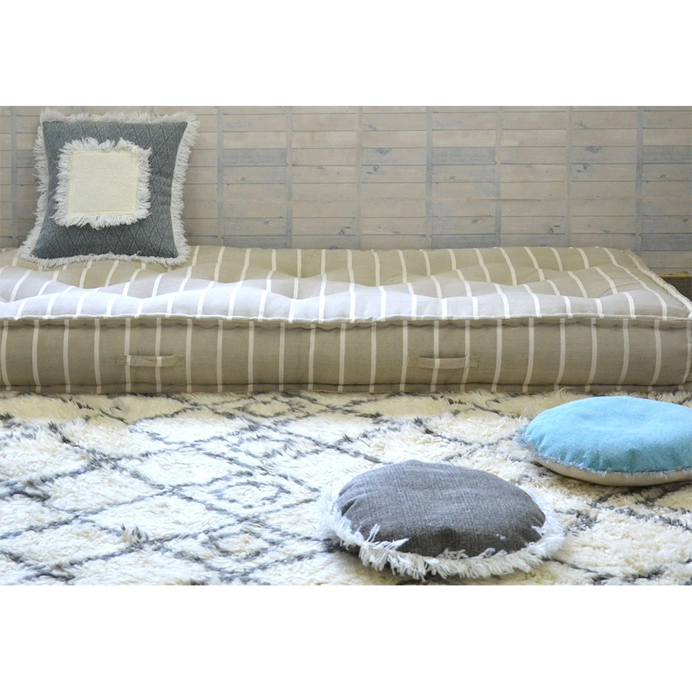 LIBERTA MAROCAIN ΣΤΡΩΜΑ BEIGE ΛΕΥΚΟ 90x200x20 LIBERTA MAROCAIN ΣΤΡΩΜΑ BEIGE ΛΕΥΚΟ 90x200x20
