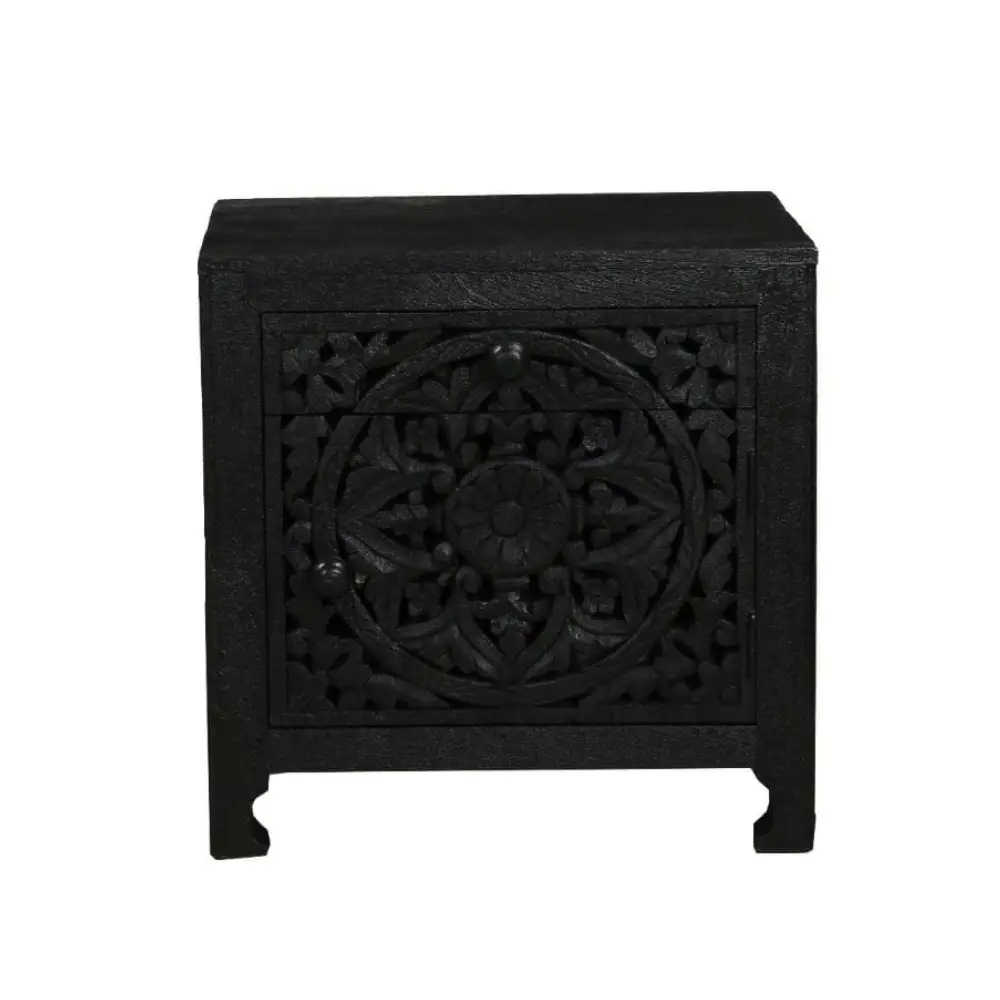 LIBERTA VOLCANO ΚΟΜΟΔΙΝΟ 1ΠΟΡΤΑ 1ΣΥΡΤΑΡΙ ΜΑΥΡΟ 50x40x50cm