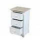 LIBERTA KIMOLOS ΚΟΜΟΔΙΝΟ 3ΣΥΡΤΑΡΙΑ ΛΕΥΚΟ ΦΥΣΙΚΟ 43x35x71