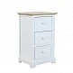 LIBERTA KIMOLOS ΚΟΜΟΔΙΝΟ 3ΣΥΡΤΑΡΙΑ ΛΕΥΚΟ ΦΥΣΙΚΟ 43x35x71