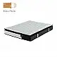LIBERTA VISCO ALOE VERA ROLL PACK ΣΤΡΩΜΑ 160x200cm ΛΕΥΚΟ ΑΝΘΡΑΚΙ 200x160x31