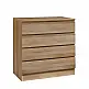 LIBERTA POLO ΣΥΡΤΑΡΙΕΡΑ 4ΣΥΡΤΑΡΙΑ OAK 76x40x81