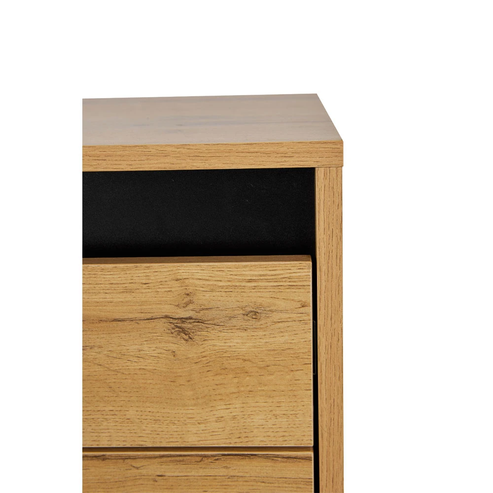 LIBERTA ARABICA ΚΟΜΟΔΙΝΟ 2ΣΥΡΤΑΡΙΑ SONOMA ΜΑΥΡΟ 40x38x45 LIBERTA ARABICA ΚΟΜΟΔΙΝΟ 2ΣΥΡΤΑΡΙΑ SONOMA ΜΑΥΡΟ 40x38x45