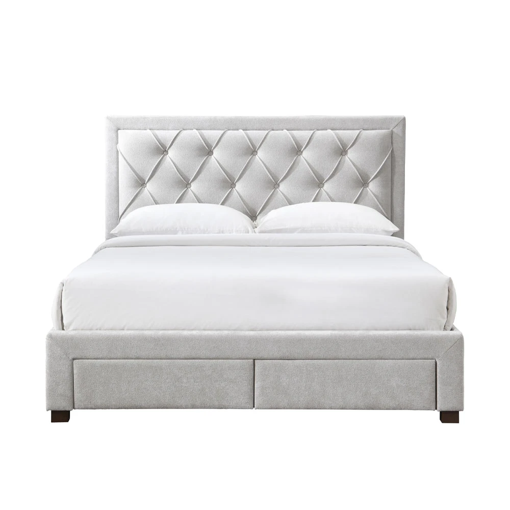 LIBERTA NOBLE ΚΡΕΒΑΤΙ (ΓΙΑ ΣΤΡΩΜΑ 160x200cm) ΓΚΡΙ ΑΝΟΙΧΤΟ 216.5x165x122 LIBERTA NOBLE ΚΡΕΒΑΤΙ (ΓΙΑ ΣΤΡΩΜΑ 160x200cm) ΓΚΡΙ ΑΝΟΙΧΤΟ 216.5x165x122
