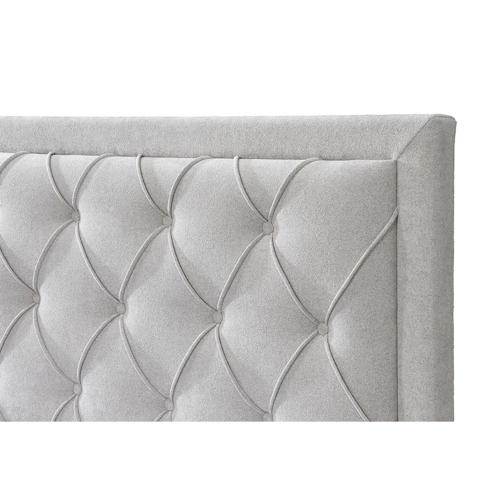 LIBERTA NOBLE ΚΡΕΒΑΤΙ (ΓΙΑ ΣΤΡΩΜΑ 160x200cm) ΓΚΡΙ ΑΝΟΙΧΤΟ 216.5x165x122 LIBERTA NOBLE ΚΡΕΒΑΤΙ (ΓΙΑ ΣΤΡΩΜΑ 160x200cm) ΓΚΡΙ ΑΝΟΙΧΤΟ 216.5x165x122